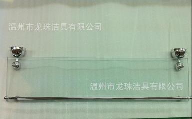 【廠家直銷鍍鉻浴室玻璃架化妝臺(tái)化妝玻璃架單層置物架31087】?jī)r(jià)格,廠家,圖片,其他水暖衛(wèi)浴五金,溫州市龍珠潔具-