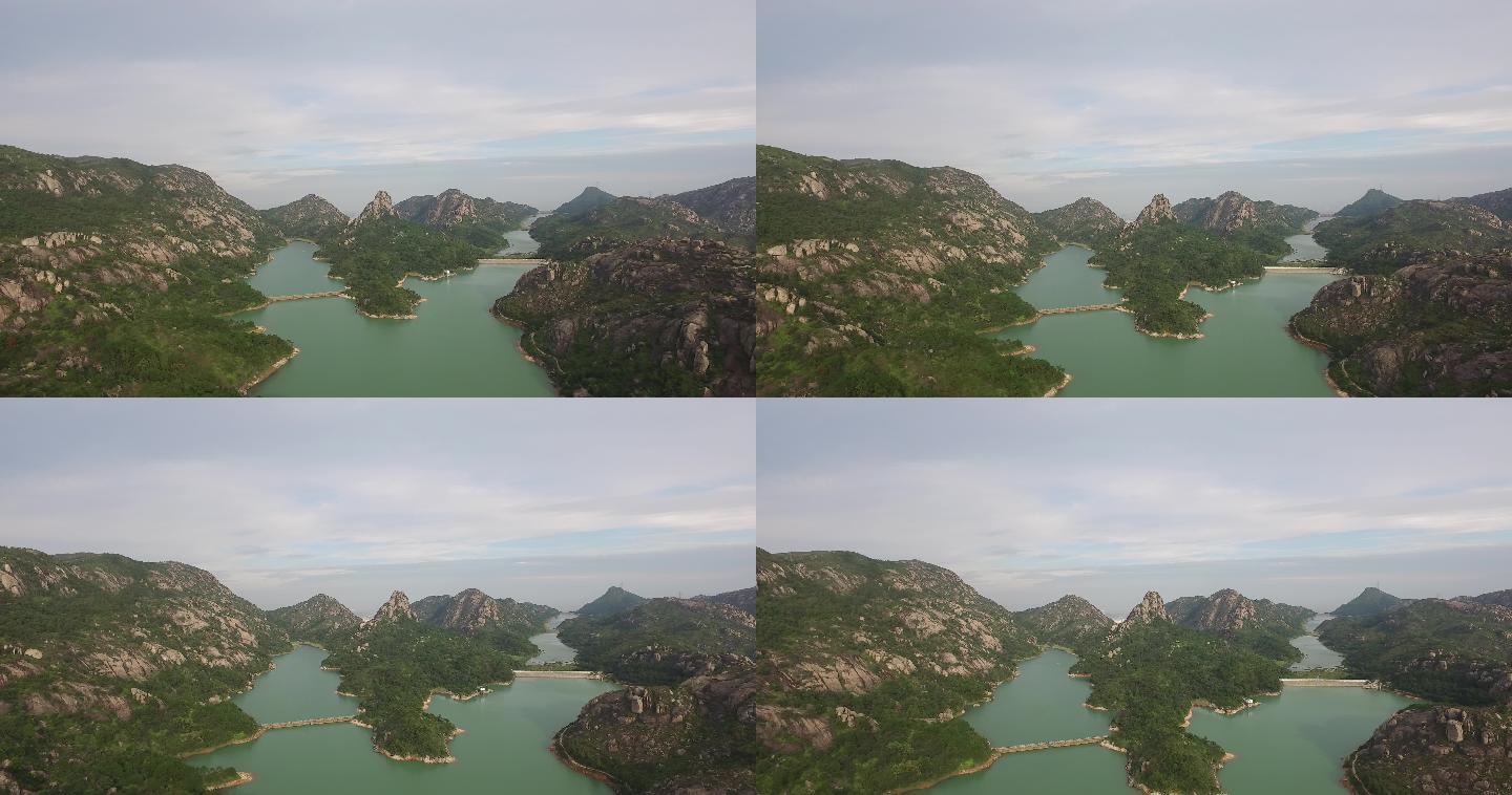 4K溫州風(fēng)景大羅山天河水庫(kù)